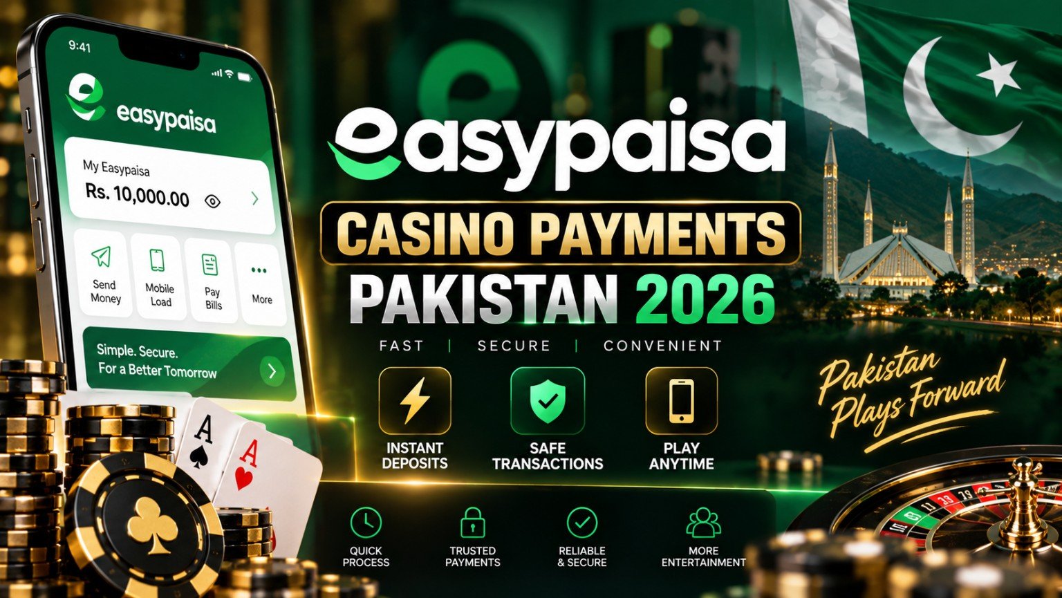 Easypaisa Casino Payments Pakistan 2026 featured guide