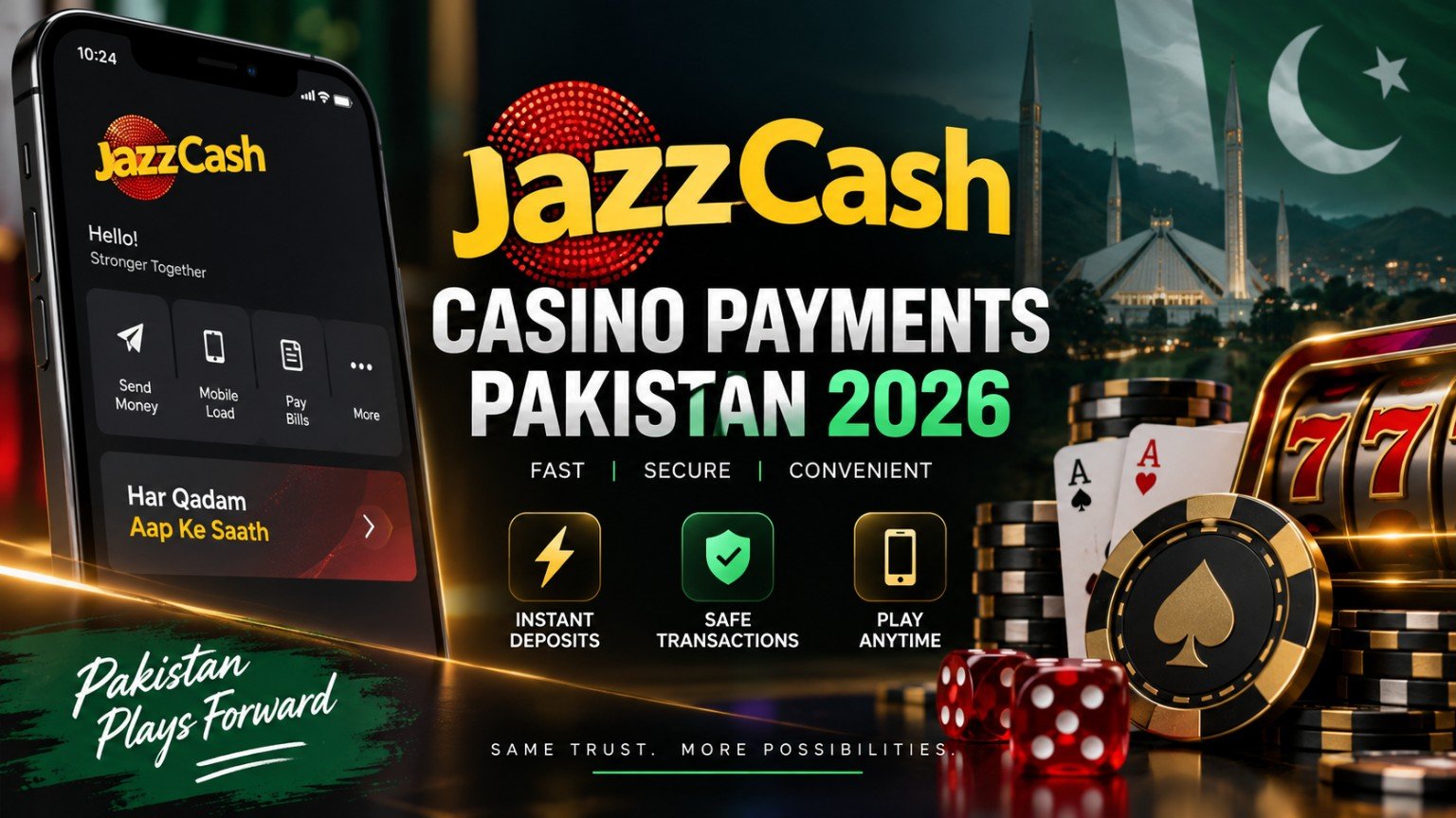 JazzCash Casino Payments Pakistan 2026 featured guide